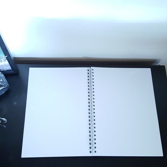 2/$20 Art Print Flower Unlined Pages Spiral Notebook - Picture 5 of 16